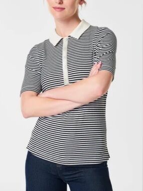 Spanx polo top women's. Size M